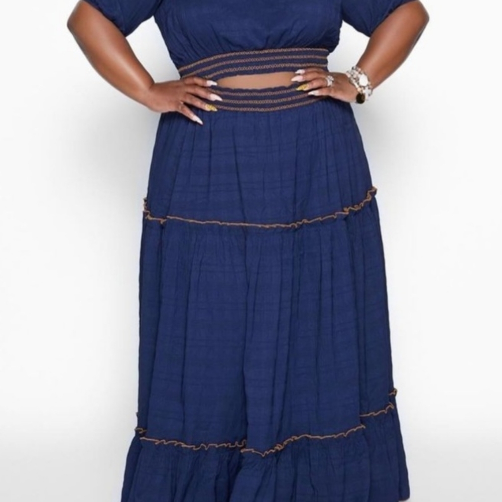 Plus Size Skirt Set